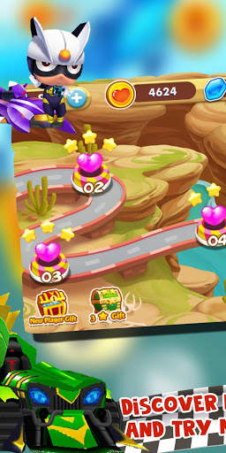 Car Race Fun – Mini Car Superhero Racing स्क्रीनशॉट 3