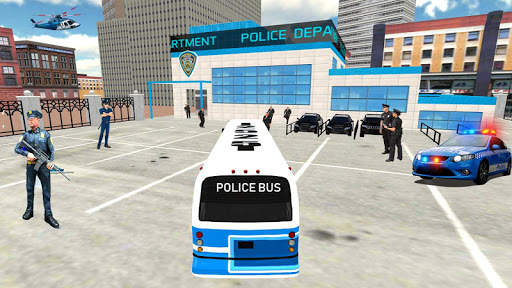 US Police Bus Driving Sim:Jail Prisoner Transport screenshot 8