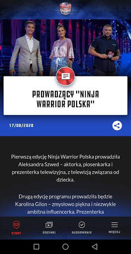 Ninja Warrior Polska screenshot 4