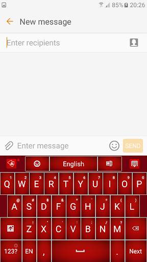 Red Strawberry Keyboard screenshot 2