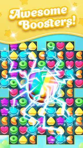 Fruit Candy Blast Match 3 Game: Sweet Cookie Mania screenshot 1