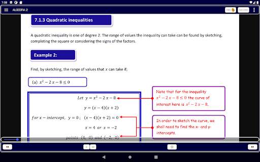 Algebra 2 Pure Math screenshot 18
