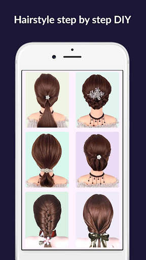 Hairstyles step by step easy,  screenshot 1