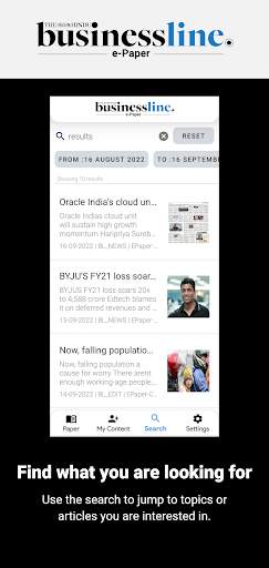 The Hindu BusinessLine ePaper screenshot 3