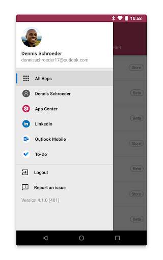 Visual Studio App Center screenshot 1