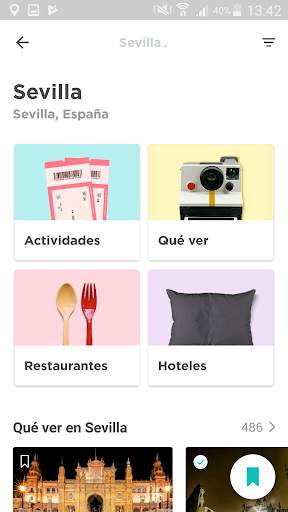 Seville Travel Guide in English with map screenshot 1