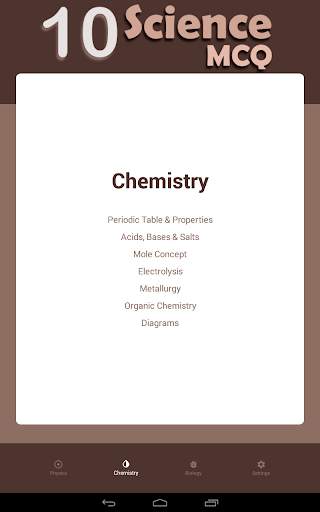 ICSE MCQ - Class 10th(Science) screenshot 9