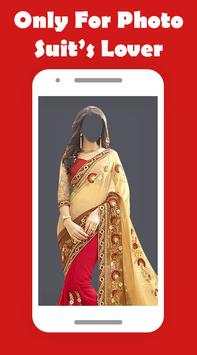 Women Bridal Saree Photo Suit screenshot 5