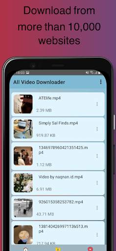 all video downloader-all site screenshot 4