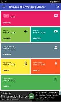 Orangemoon Whatsapp Cleaner screenshot 2