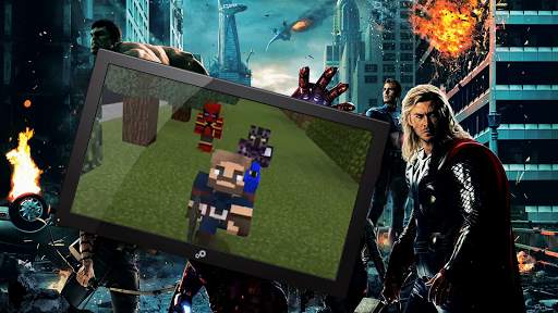Avengers mod for Minecraft PE screenshot 2