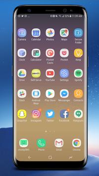 Galaxy S8 launcher - S8 Theme screenshot 2