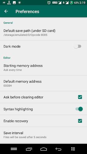 Opcode 8085 5 تصوير الشاشة