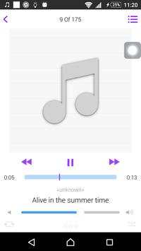 Music Player style Phone 7 screenshot 1
