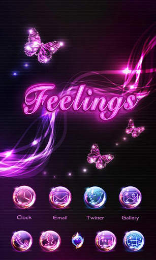 Feelings  Go Launcher Theme screenshot 1
