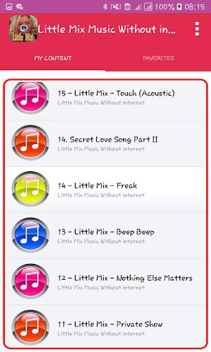 Music LittleM Without internet screenshot 3
