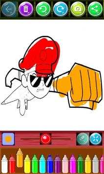 Little Singham Education Basics Coloring Pages screenshot 2