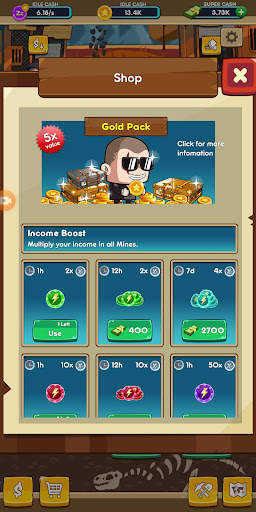 Idle Zombie Miner Tycoon: Gold screenshot 7