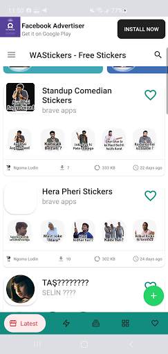 Stickers App For Whats app & Free Sticker Maker screenshot 1
