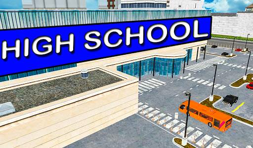 Kids City School Bus driving Game screenshot 7