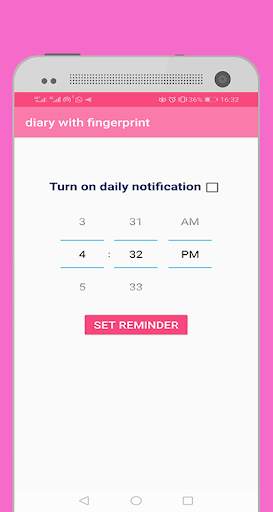 Diary With a Fingerprint Lock & passcode Pro App 8 تصوير الشاشة