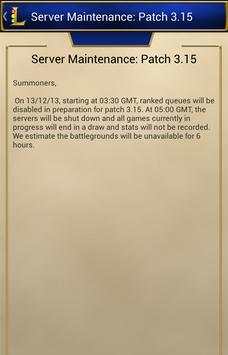 LeagueOfLegends Service Status screenshot 3