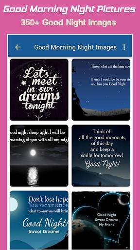 Good Night Good Morning Images screenshot 2