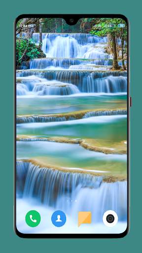 Waterfall Wallpaper 4K screenshot 1