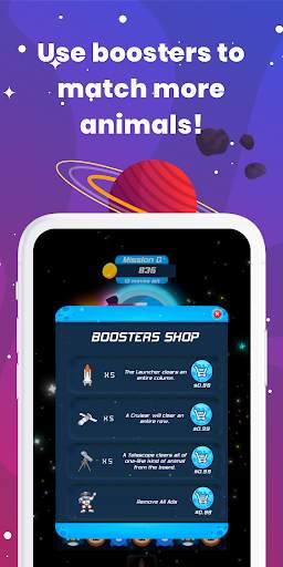 Match 3 Space Safari - Free Match 3 Game screenshot 5