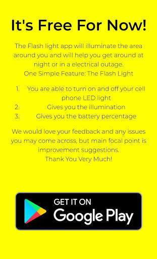 Flashlight LED Torch screenshot 1