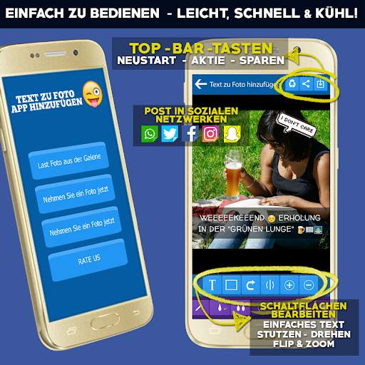 Text zu Foto App hinzufügen (2020) screenshot 5