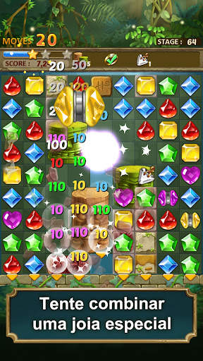 Jewels Jungle : Match 3 Puzzle screenshot 2