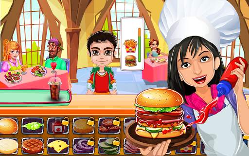 Euro Burger Super King : Cooking Game screenshot 2