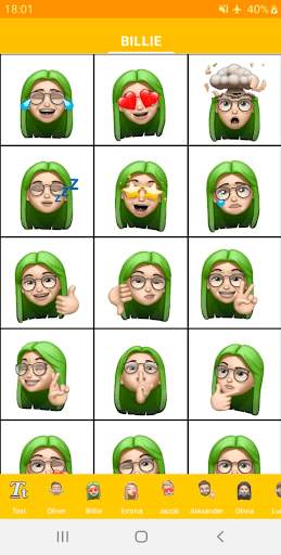 Memoji Apple Stickers Camera For Android screenshot 3