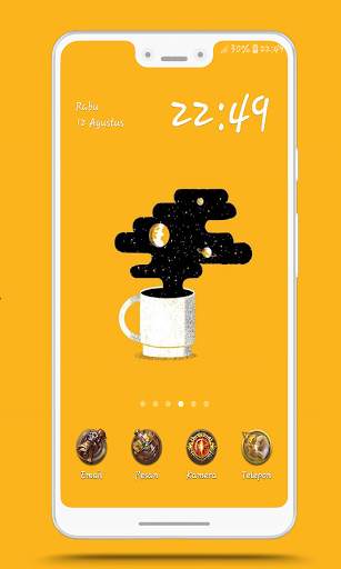 Yellow Wallpaper screenshot 2