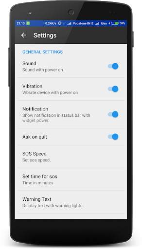 Flash Light Torch App 6 تصوير الشاشة