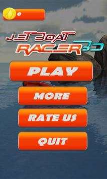 Jet boat racing 3D: water surfer driving game screenshot 5
