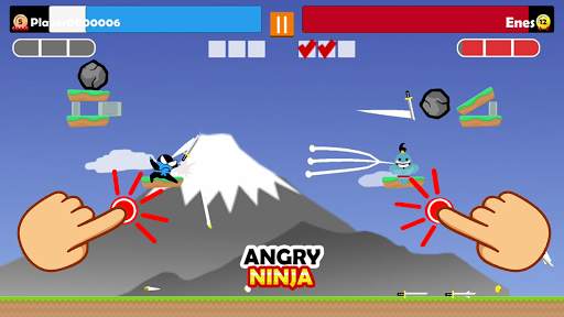 Jumping Ninja Party 2 Player Games screenshot 4