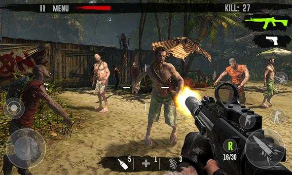 Zombie Shooter Hunt For Zombie 3D screenshot 2