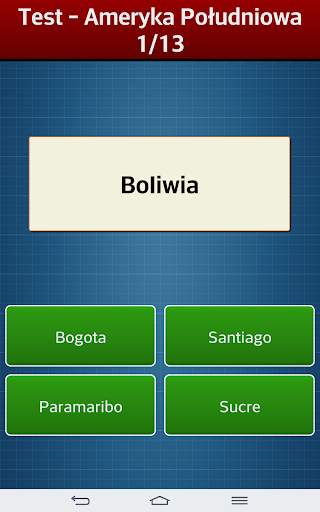 Stolice Państw Świata screenshot 2