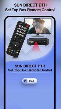 Set Up Box Remote Control For Sun Direct DTH screenshot 1