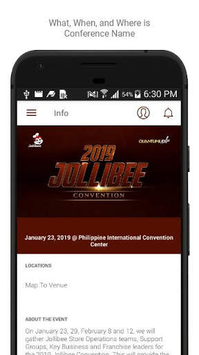 2019 Jollibee Convention screenshot 1