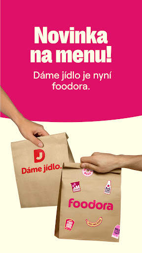 foodora CZ: Jídlo a nákupy screenshot 1