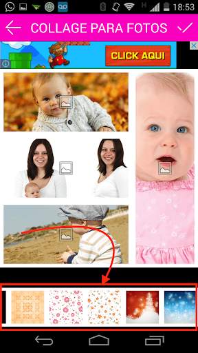 Collages para Fotos screenshot 5