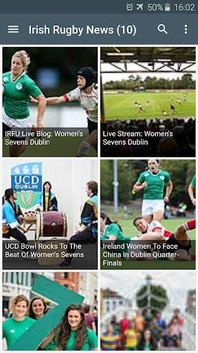 Rugby News 4 تصوير الشاشة