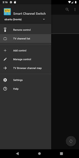 Smart Channel Switch for Sony TV screenshot 1
