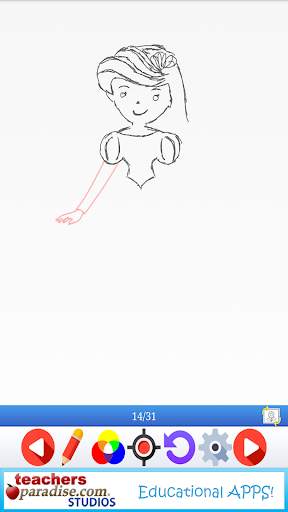 Easy Draw: Learn How to Draw a Princesses & Queens screenshot 8