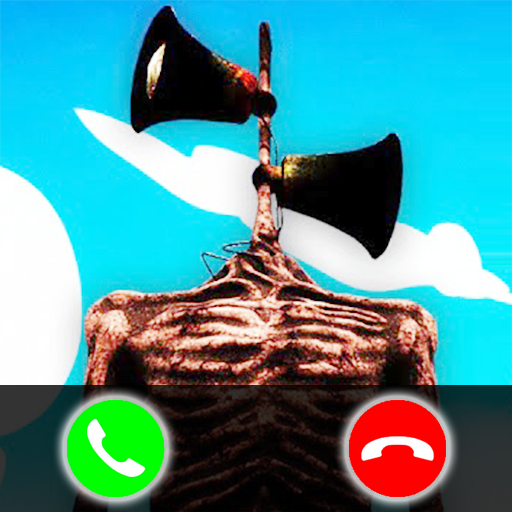 Siren Head fake call prank icon