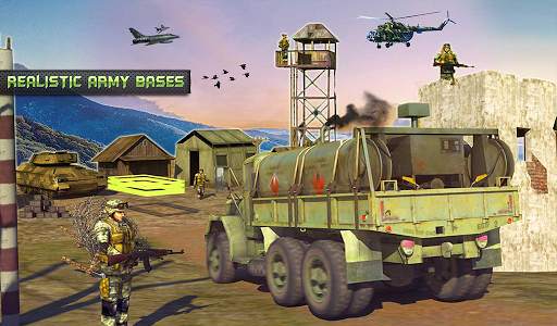 Offroad Army Transporter Truck screenshot 7