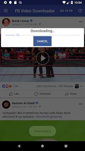 Video Downloader for Facebook 2019 screenshot 7